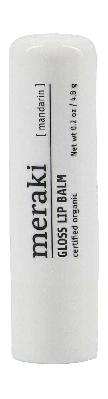 Meraki Lip Balm con effetto lucido 4,8 g, mandarino