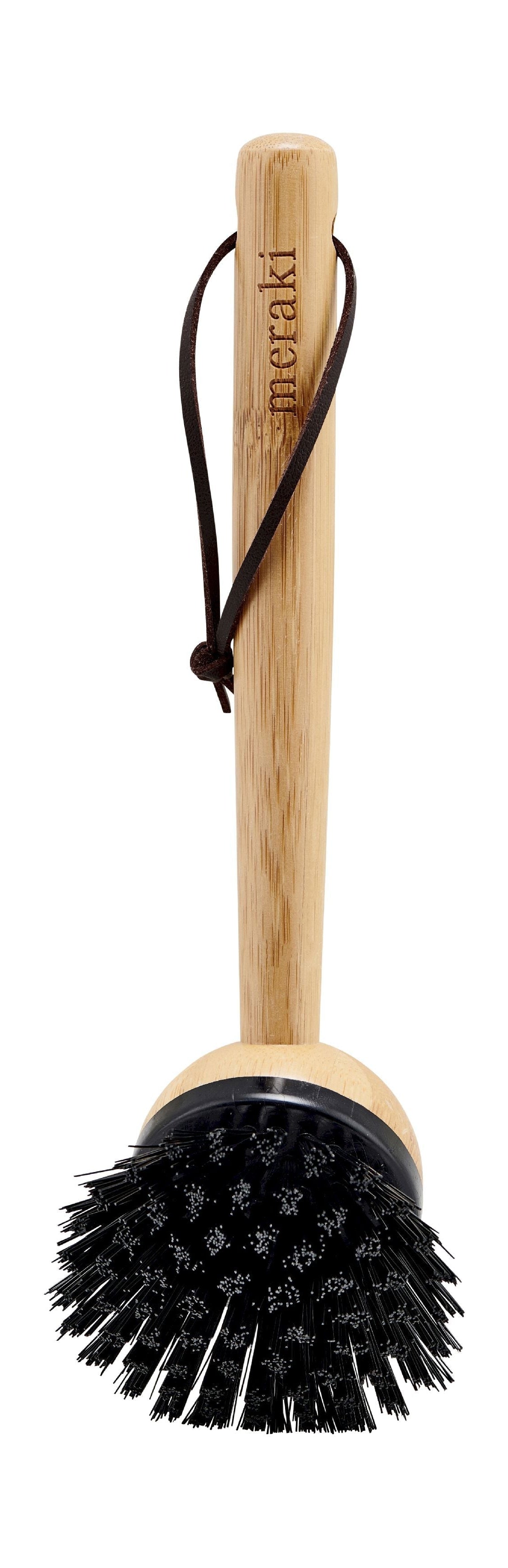 Meraki Vaatwasborstel gemaakt van bamboe L22 cm