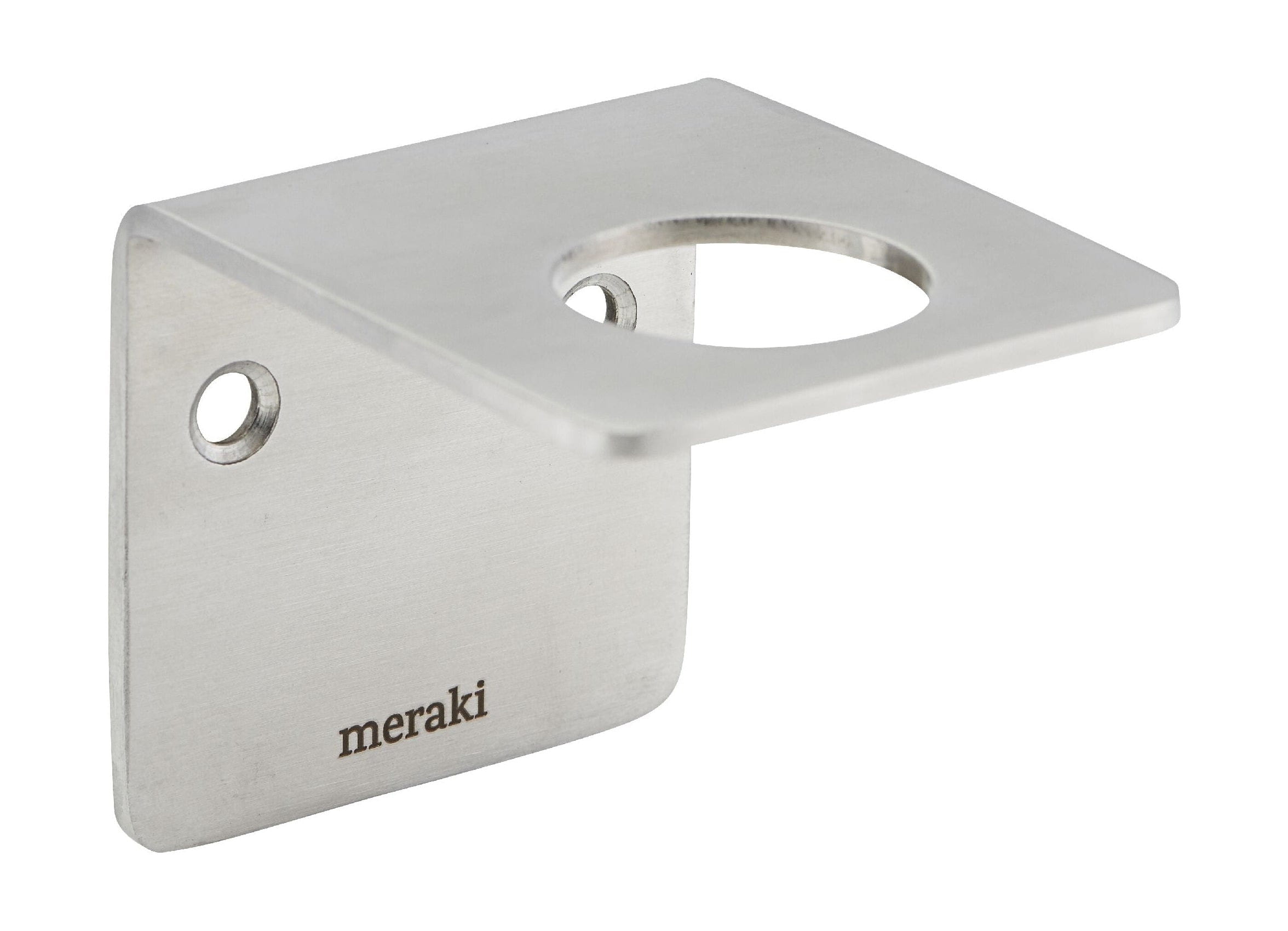 Meraki Wandhalterung für 275 Ml & 490 Ml Meraki Produkte, Oberfläche gebürstetes Silber