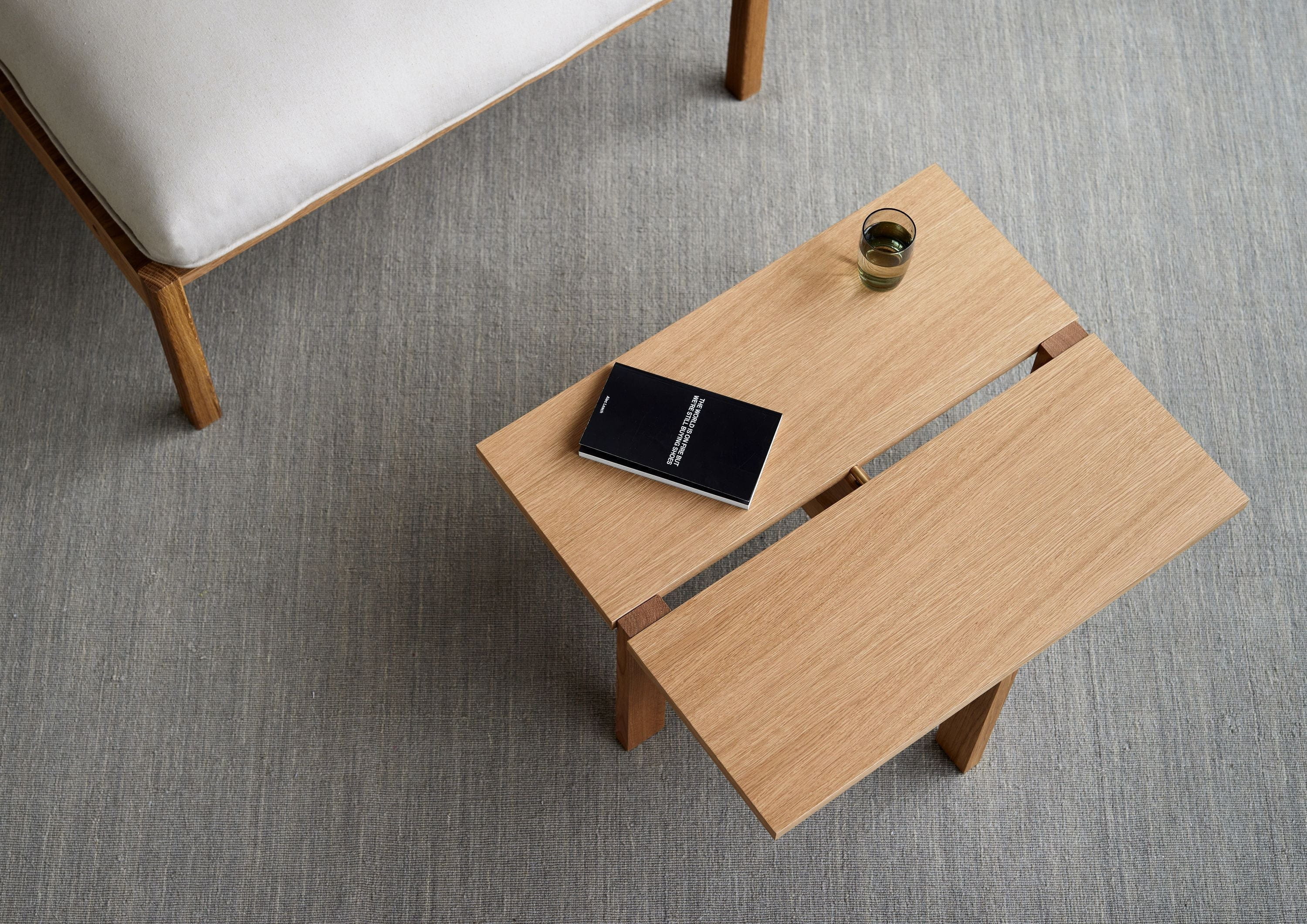 Mesa de café rectangular de Moebe, 60 cm