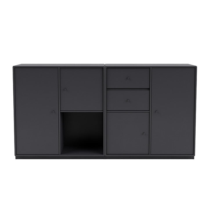 Montana Couple Sideboard With 3 Cm Plinth, Anthracite