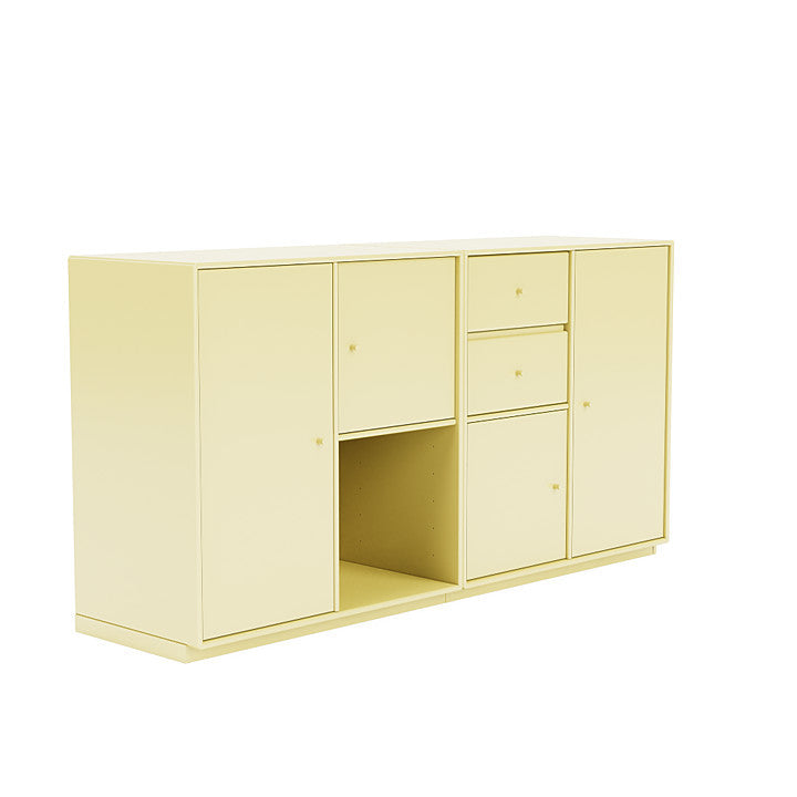 Montana Couple Sideboard With 3 Cm Plinth, Chamomile Yellow