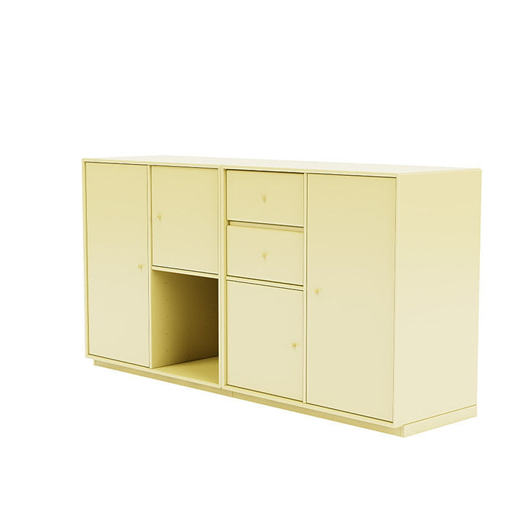Montana Couple Sideboard With 3 Cm Plinth, Chamomile Yellow