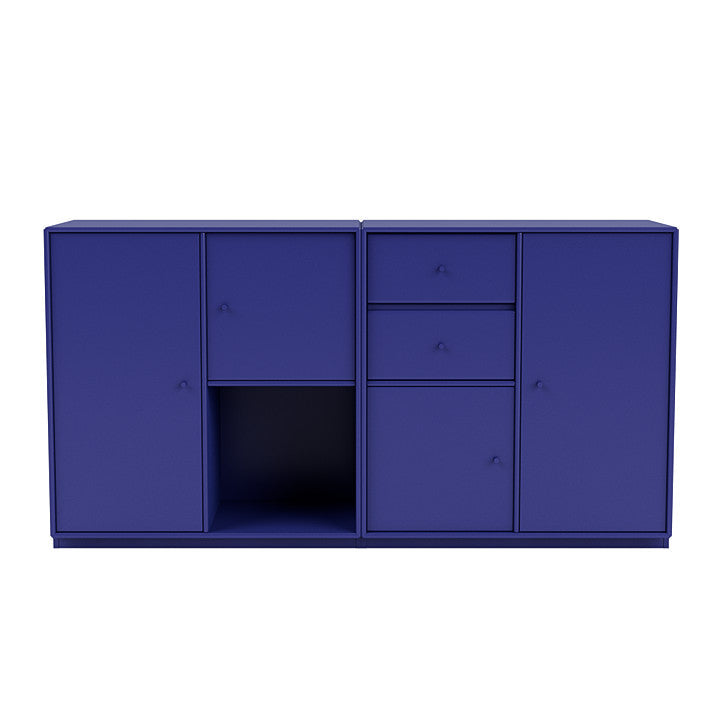 Montana Couple Sideboard With 3 Cm Plinth, Monarch Blue