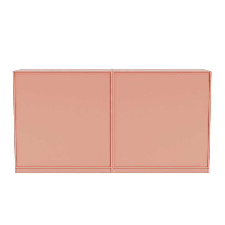 Montana Pare Pare Board con zócalo de 3 cm, ruibarbo rojo