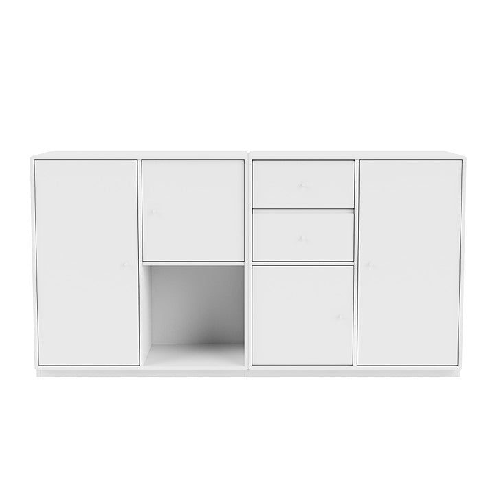 Montana Couple Sideboard With 3 Cm Plinth, Snow White