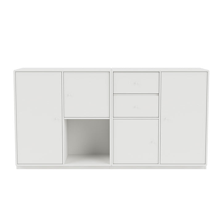 Montana Couple Sideboard With 3 Cm Plinth, White