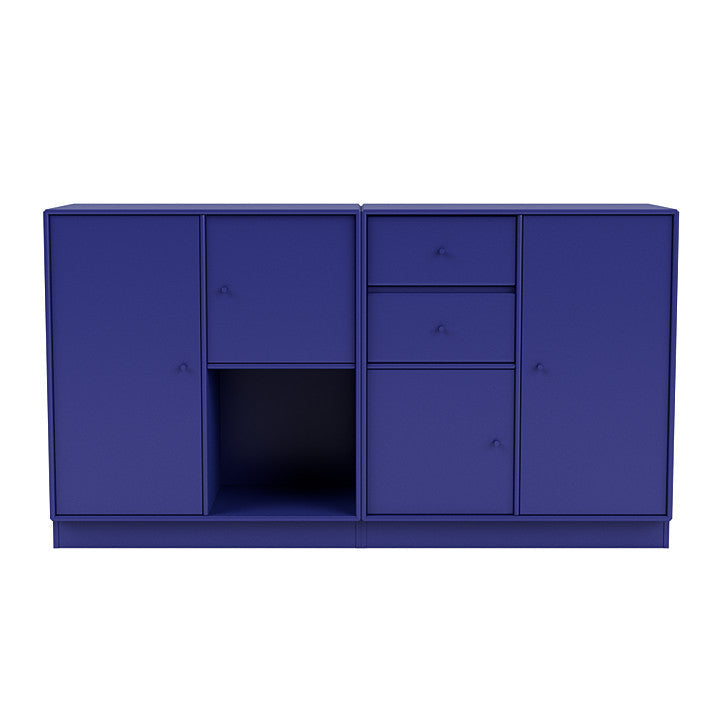 Montana Couple Sideboard With 7 Cm Plinth, Monarch Blue