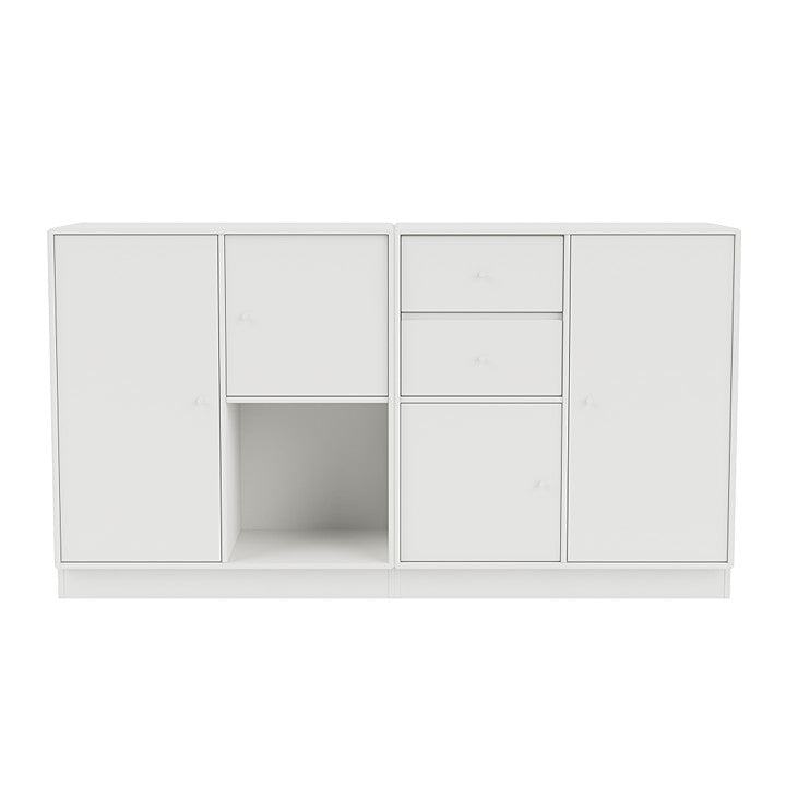 Montana Couple Sideboard With 7 Cm Plinth, White