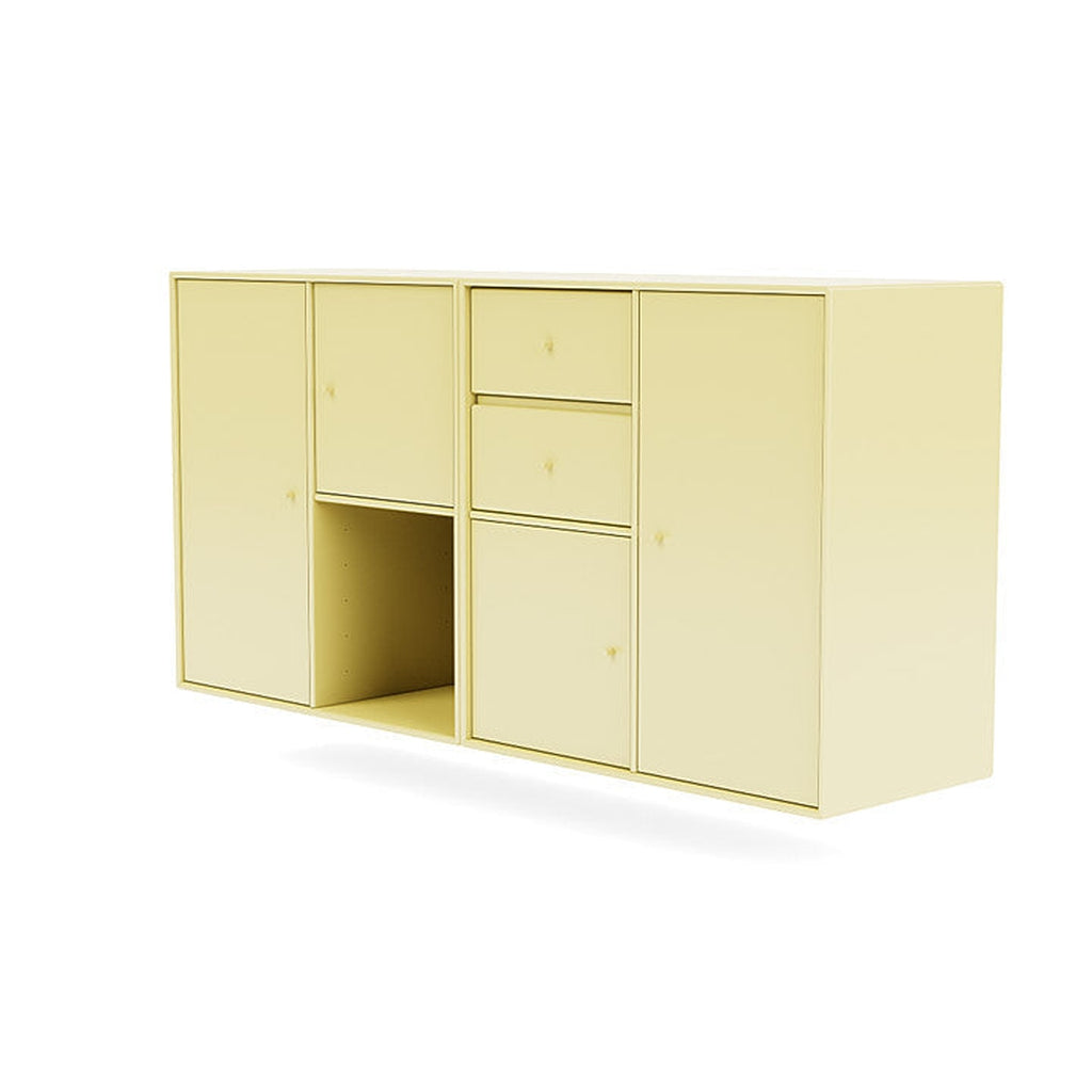 Montana Couple Sideboard With Suspension Rail, Chamomile Yellow