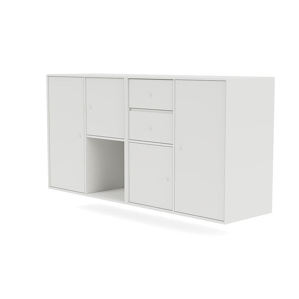 Montana Couple Sideboard With Suspension Rail, White