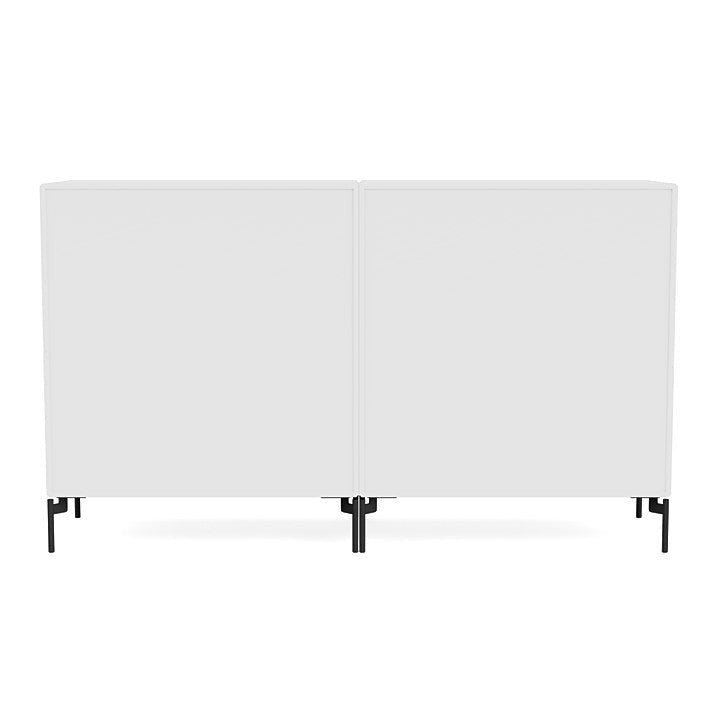 Montana Couple Sideboard With Legs, New White/Black