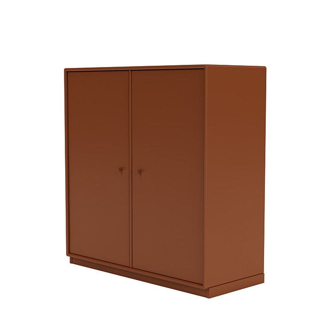Cabinet di copertura del Montana con plinto da 3 cm, marrone nocciola