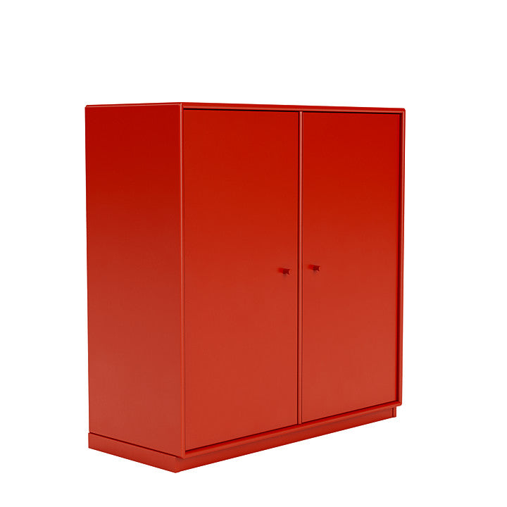 Montana Cover Cabinet med 3 cm sockel, Rosehip Red