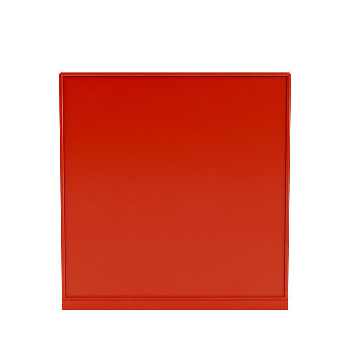 Gabinete de cobertura de Montana con zócalo de 3 cm, rosehip rojo