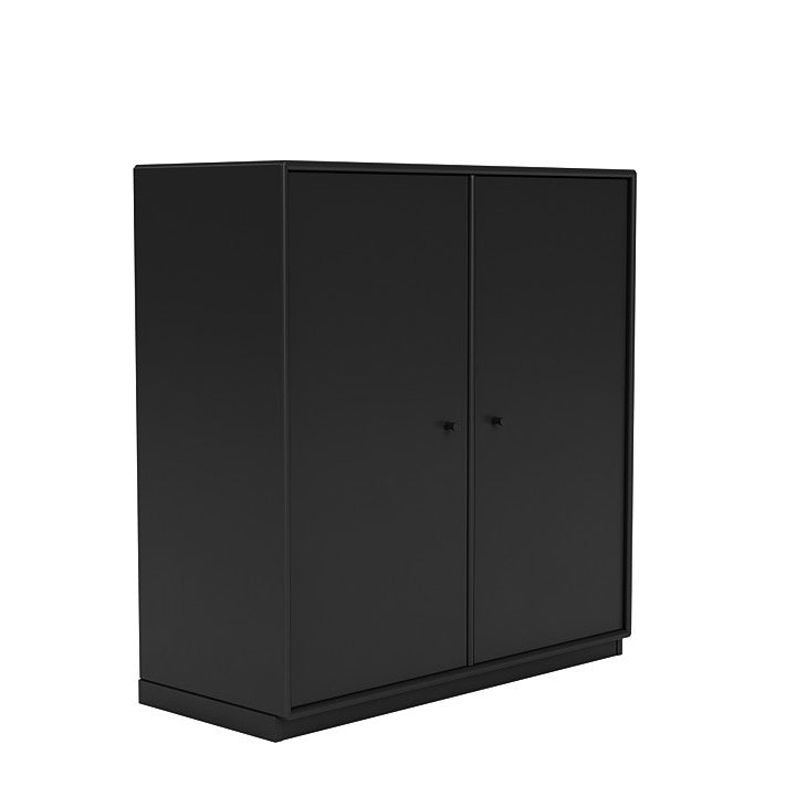 Montana Cover Cabinet met 3 cm plint, zwart