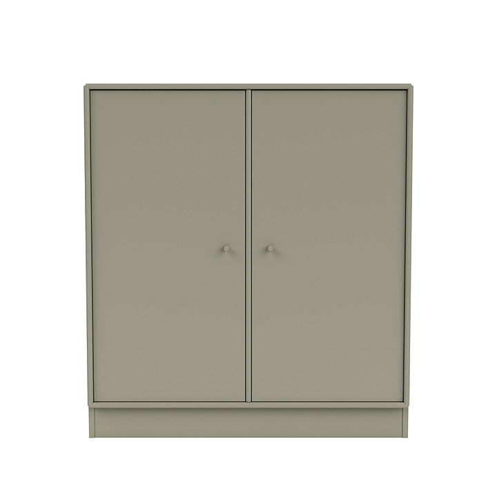 Cabinet de couverture du Montana avec socle de 7 cm, vert fenouil