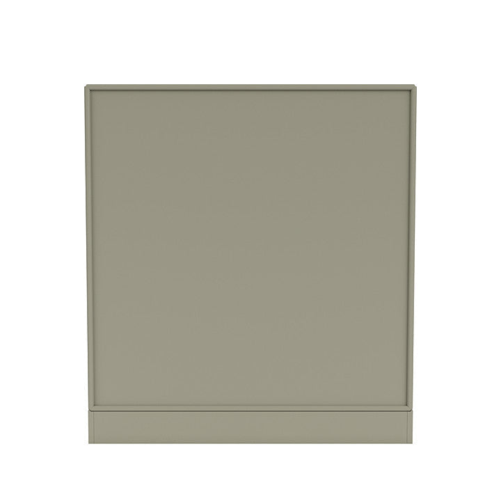 Cabinet de couverture du Montana avec socle de 7 cm, vert fenouil
