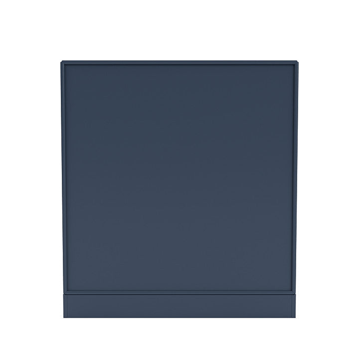Gabinetto della copertura del Montana con plinto da 7 cm, blu di ginepro
