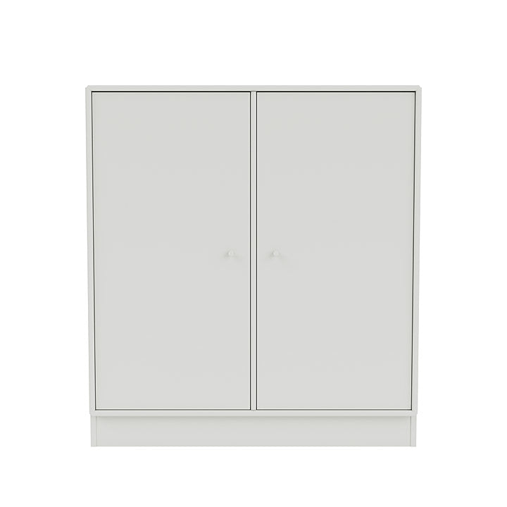 Cabinet de couverture du Montana avec du socle de 7 cm, blanc nordique