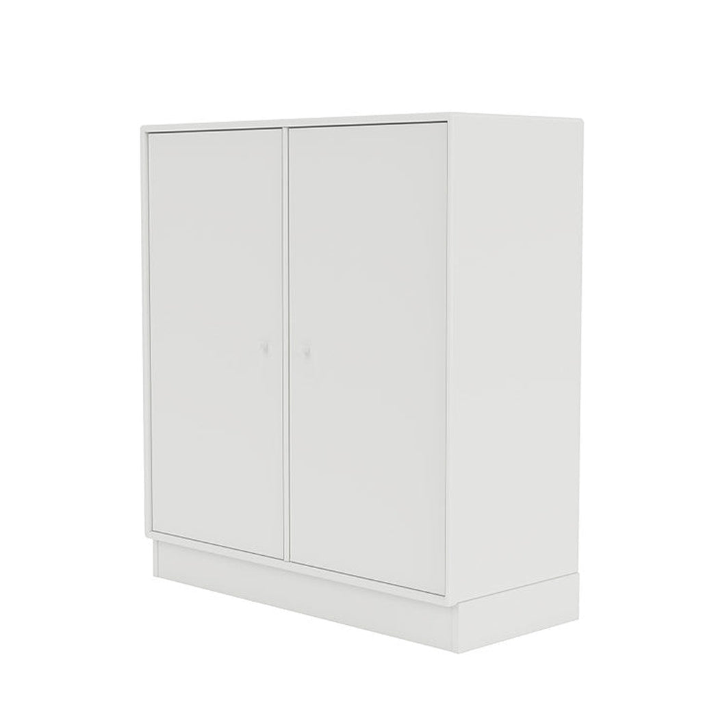 Cabinet di copertura del Montana con plinto da 7 cm, bianco