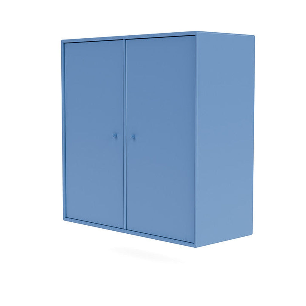 Montana Cover Cabinet With Suspension Rail, Azure Blue