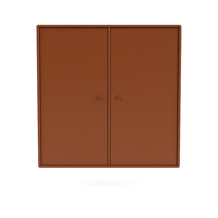 Montana cover kabinet med ophængsskinne, hasselnødbrun