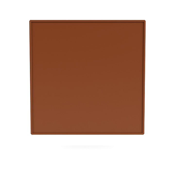 Montana täckskåp med upphängningsskena, hasselnötbrun
