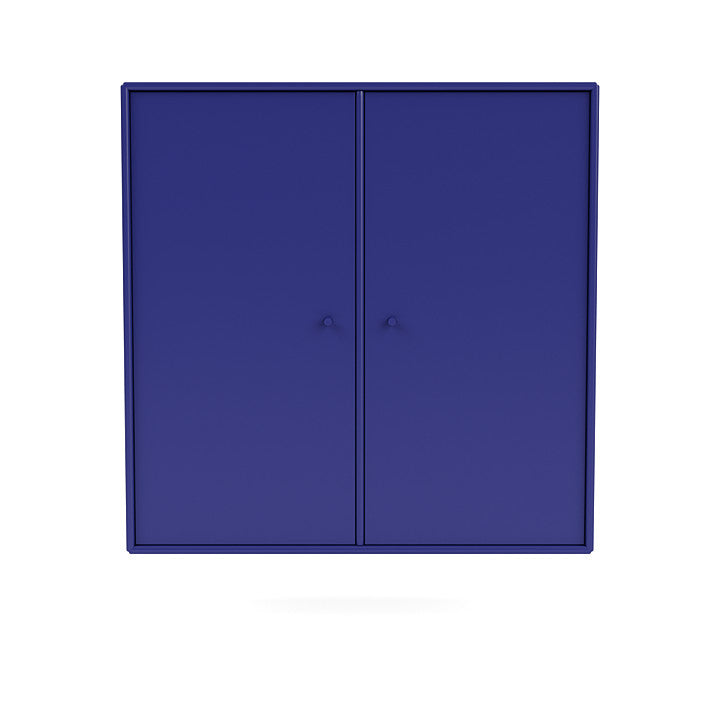 Montana Cover Cabinet med ophængsskinne, Monarch Blue