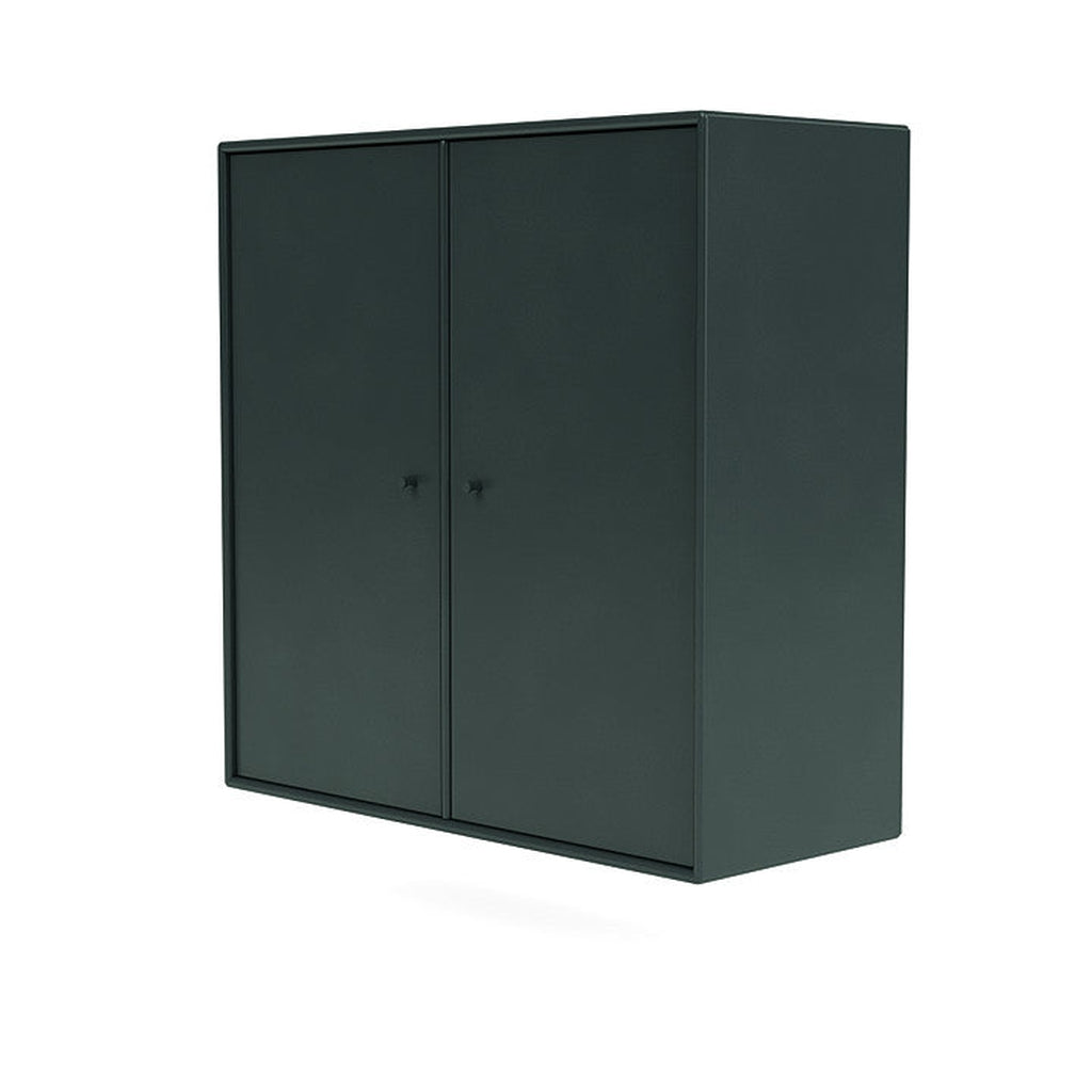 Montana Cover Cabinet With Suspension Rail, Black Jade