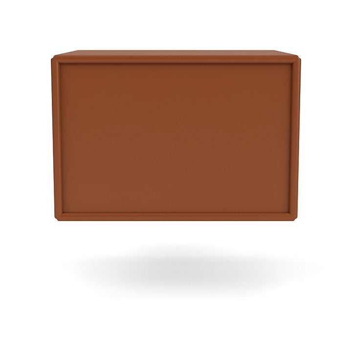 蒙大拿州的床头柜，榛子棕色
