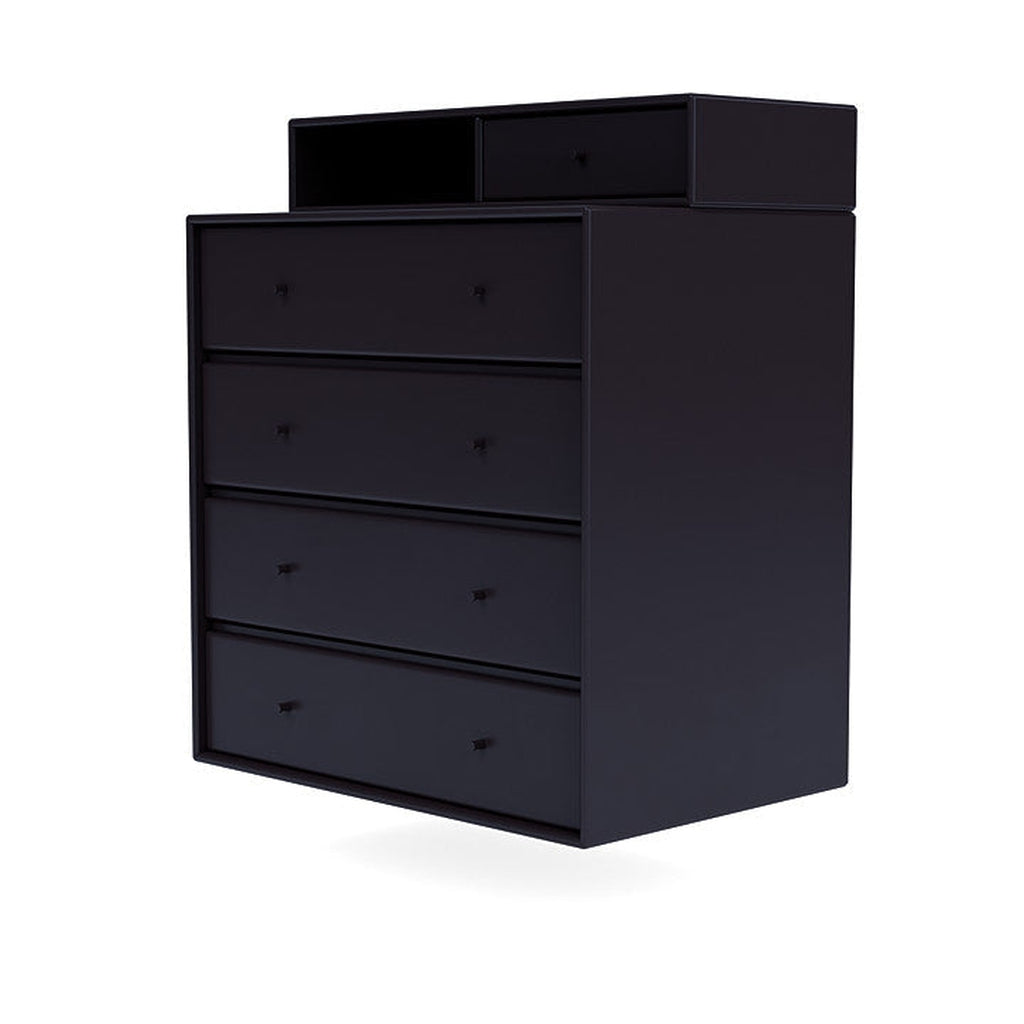 Montana Keep Chest Of Drawers With Suspension Rail, Shadow