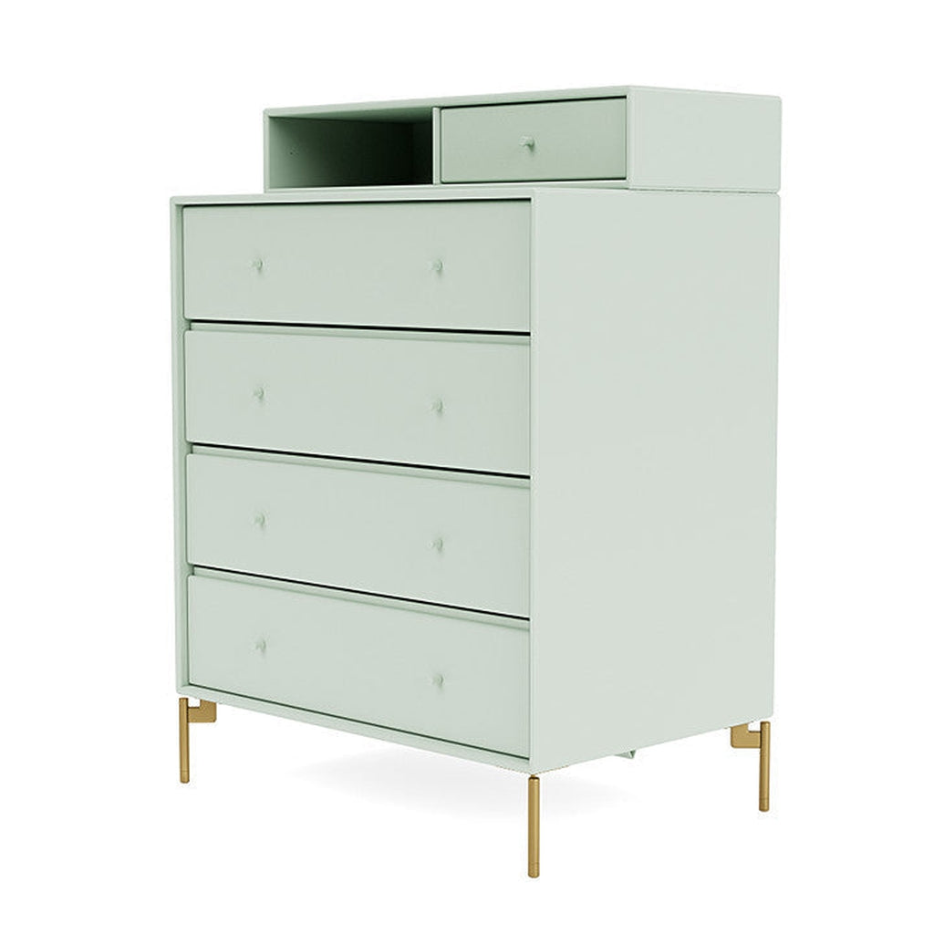 Montana Keep Bre of Drawers With Ben, Mist/Brass