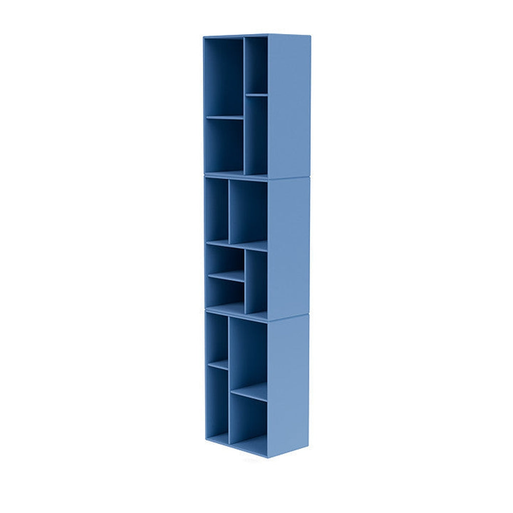Montana Loom High Bookcase con rotaia a sospensione, Azure Blue