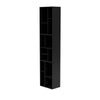 Montana Loom High Bookcase With Suspension Rail, Black
