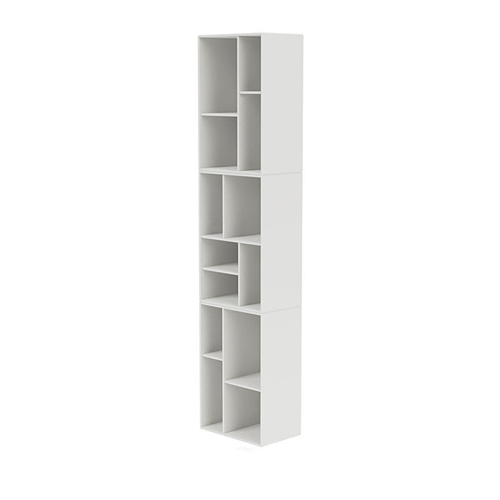 Montana Loom High Bookcase With Suspension Rail, White