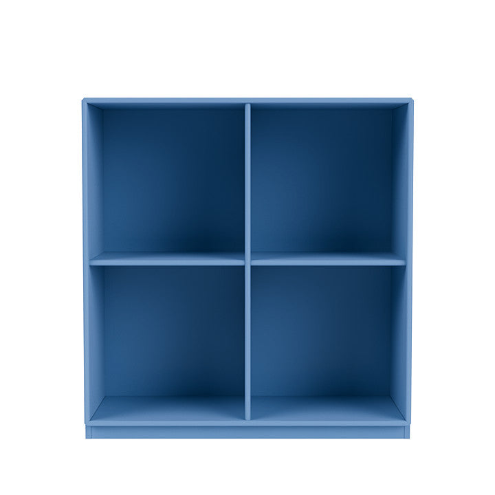 Bibliothèque de Montana Show avec du socle de 3 cm, Azure Blue