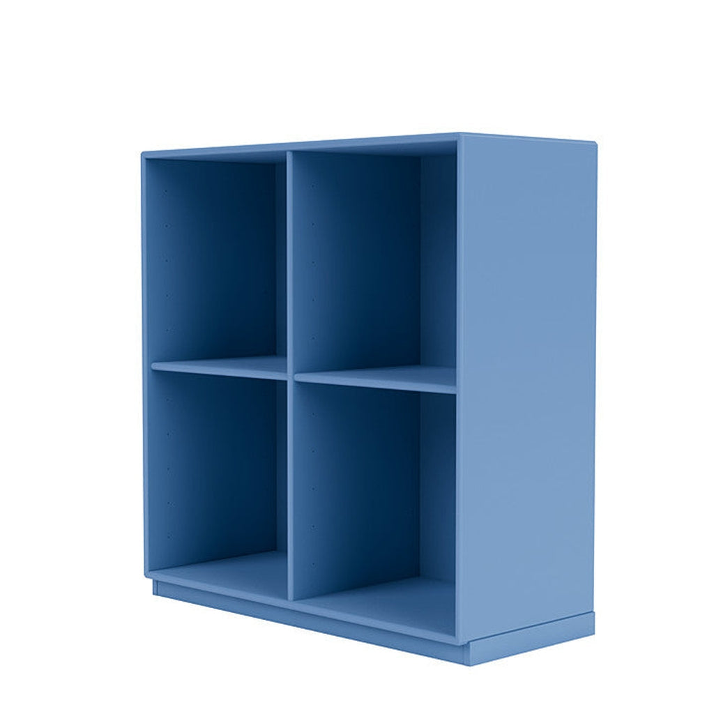 Montana Show Bookcase With 3 Cm Plinth, Azure Blue