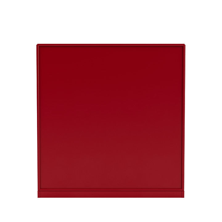 Montana Show boekenkast met 3 cm plint, bieten rood