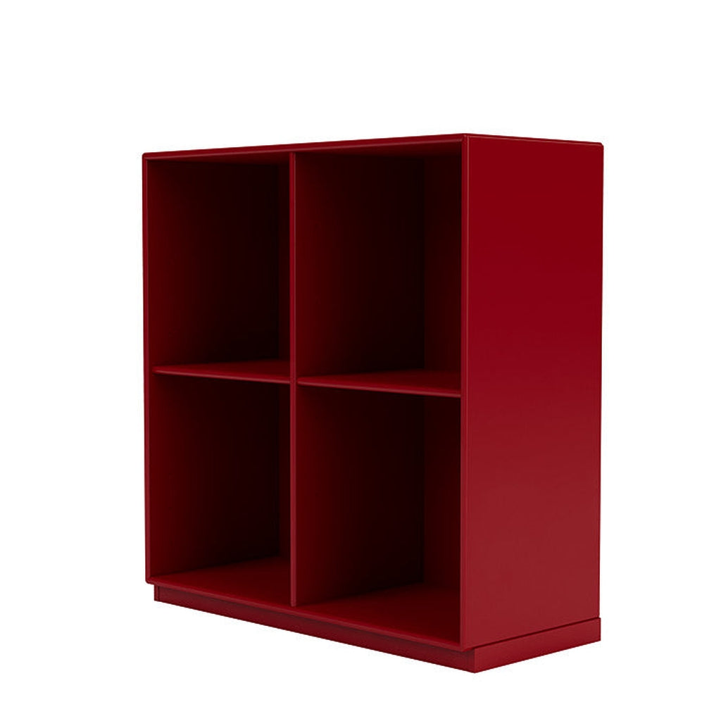 Montana Show -Bücherregal mit 3 cm Sockel, Rote Beete rot