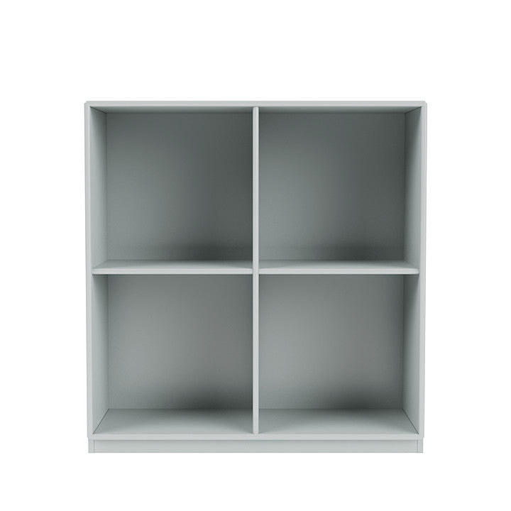 Montana Show Bookcase With 3 Cm Plinth, Oyster Grey