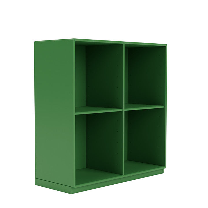 蒙大拿州的表演书柜，带3厘米底座，欧芹绿