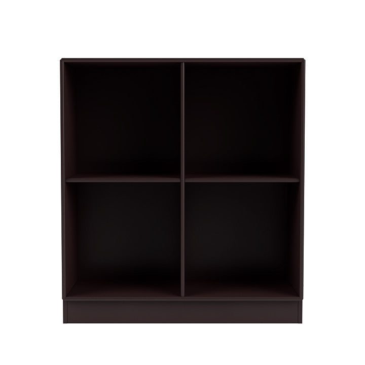Montana Show boekenkast met 7 cm plint, balsamico bruin