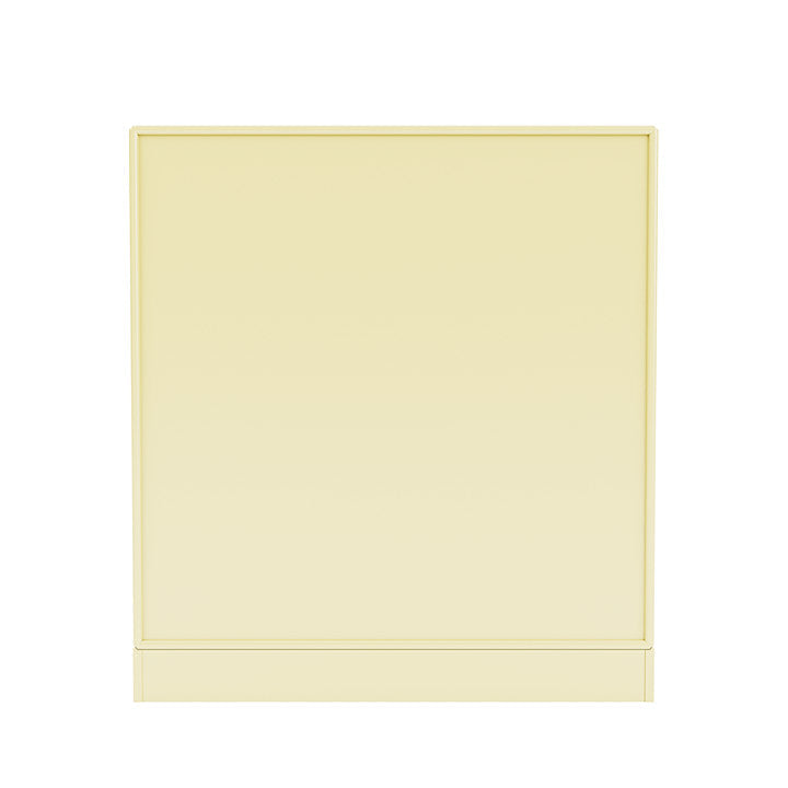 Libreria del Montana Show con plinto da 7 cm, giallo camomilla