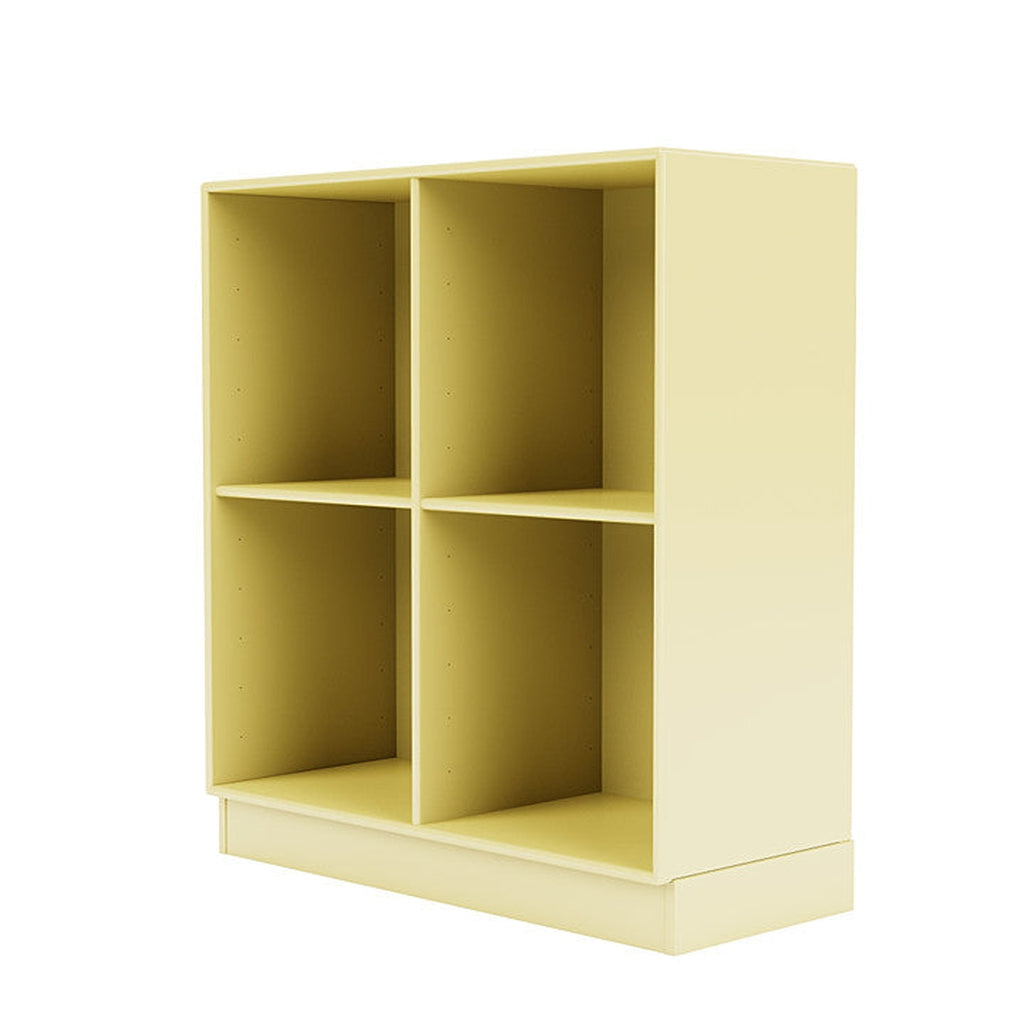 Montana Show Bookcase With 7 Cm Plinth, Chamomile Yellow