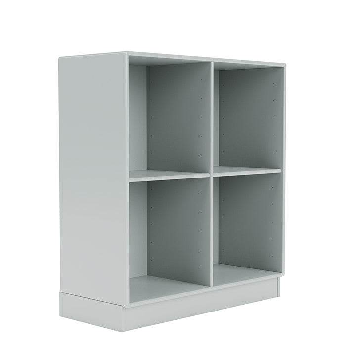 Montana Show Bookcase With 7 Cm Plinth, Oyster Grey