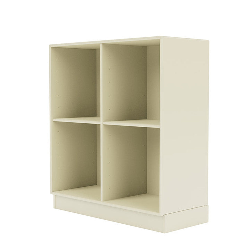 Montana Show Bookcase With 7 Cm Plinth, Vanilla White