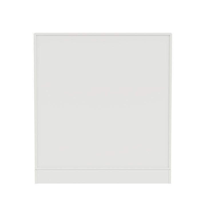 Bibliothèque du Montana Show avec du socle de 7 cm, blanc