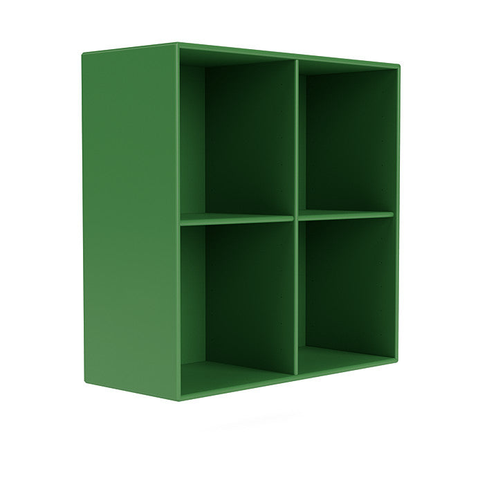 Montana Show Bookcase With Suspension Rail, Parsley Green