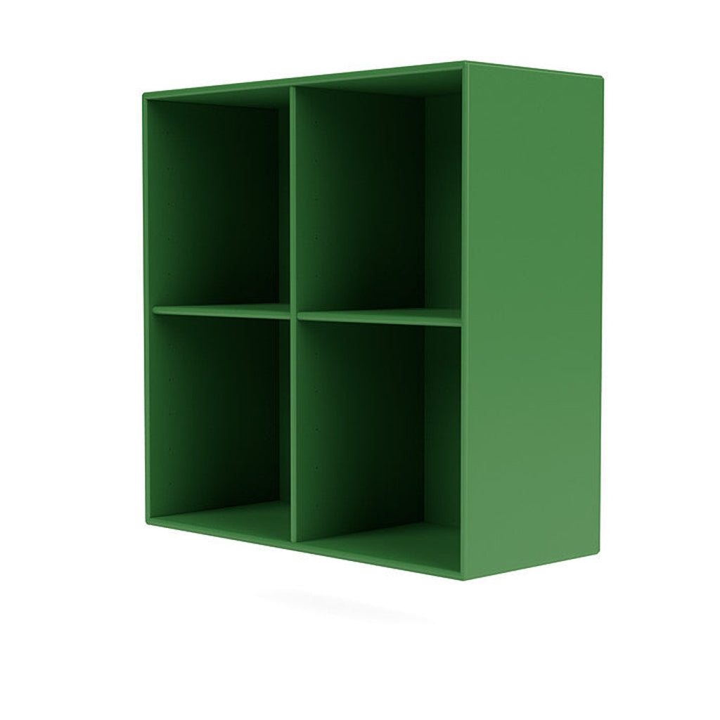 Montana Show Bookcase With Suspension Rail, Parsley Green